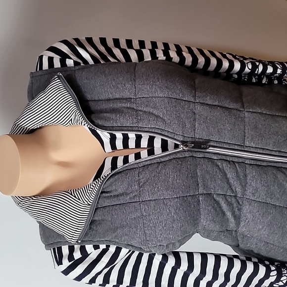 Marc New York Andrew Marc Quilted Vest White Women's SZ Medium - Picture 12 of 17